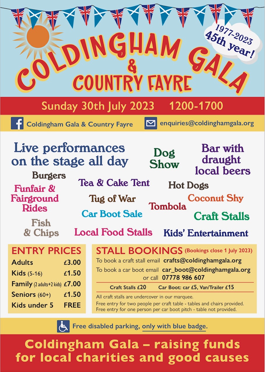 Coldingham Gala and Country Fayre